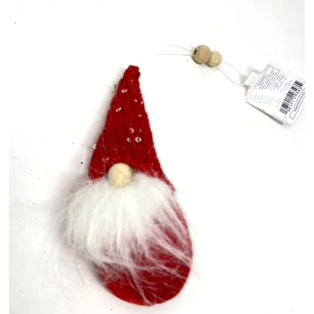 Target Gnome Sequined Knit Hat Christmas Tree Ornament Wondershop™ 6